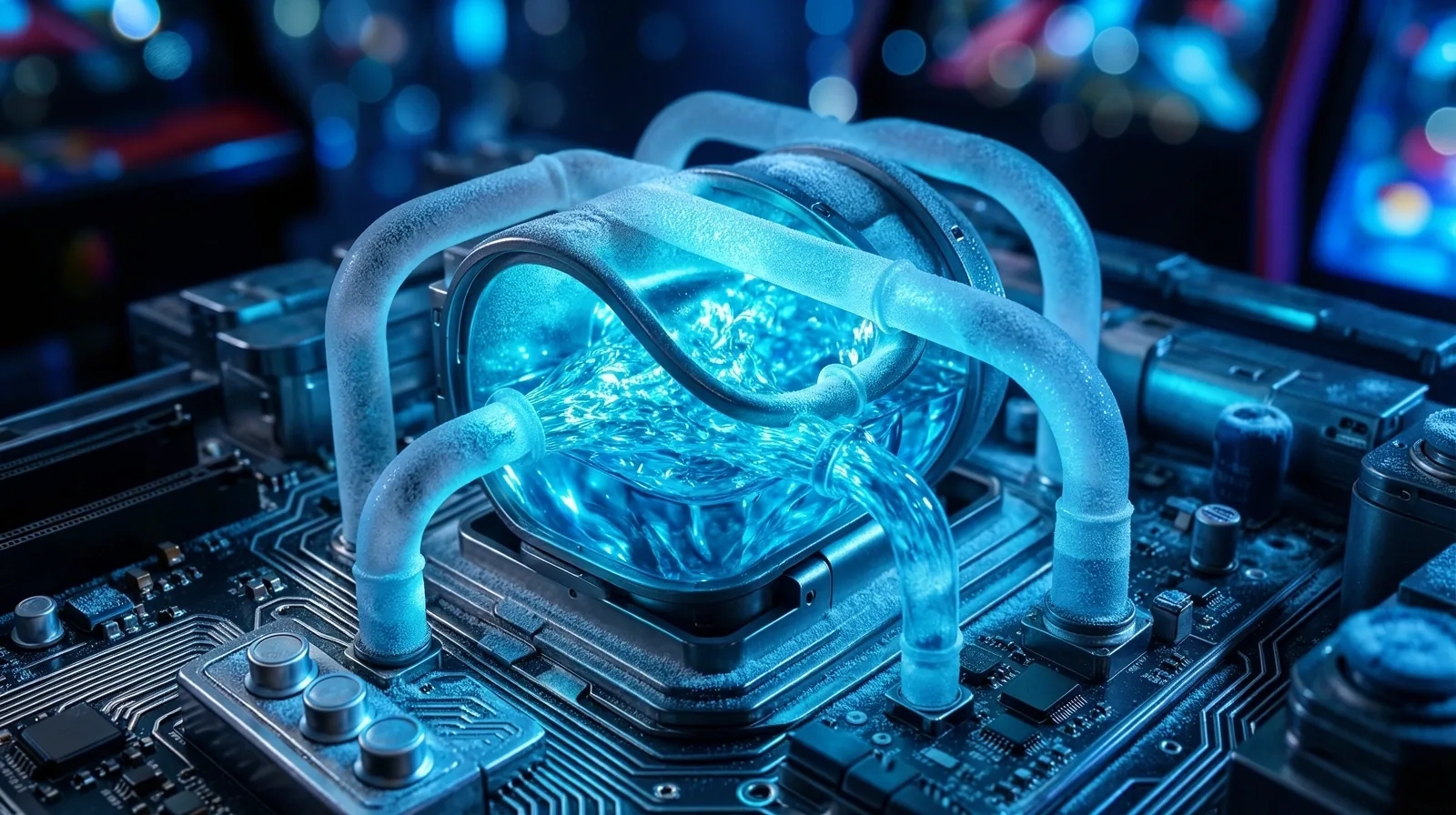 Rootally platform cooling core